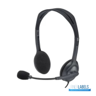 Wired On-Ear Headset with Microphone