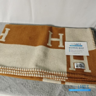 Hermes H Logo Blanket