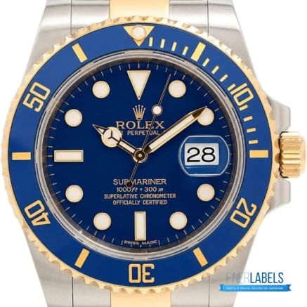 Rolex Submariner Steel Gold Blue