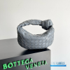 Grey Intrecciato Leather Mini Jodie Handbag